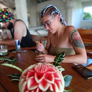 Fruit carving