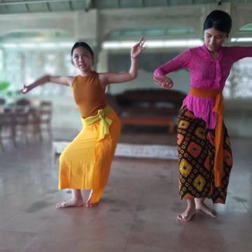 Traditional balinese dance